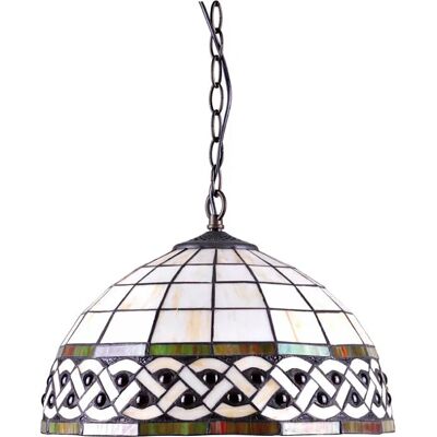 Lumes Dekoracyjna lampa wisząca witrażowa - 6X S1001 B8-D02 Lumes Dekoracyjna lampa wisząca witrażowa - 6X S1001 B8-D02
