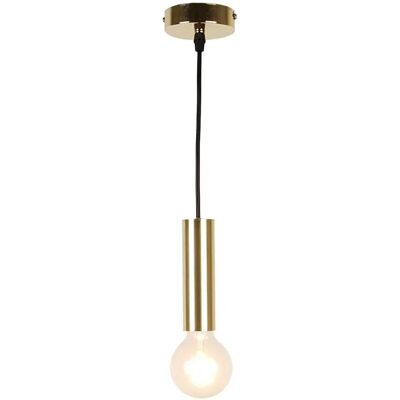 Lumes Lampa wisząca złota metalowa oprawa 14,2 cm - V016 C7-A48 Lumes Lampa wisząca złota metalowa oprawa 14,2 cm - V016 C7-A48