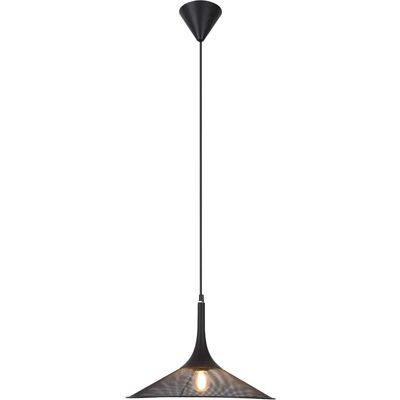 Lumes Czarna metalowa lampa wisząca w stylu loft - L2-R31 Lumes Czarna metalowa lampa wisząca w stylu loft - L2-R31