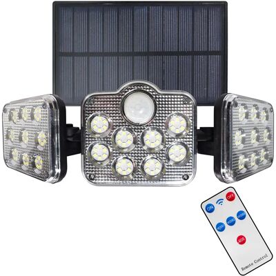 Lumes Potrójna lampa solarna z pilotem - 2X N29 E3-T10 Lumes Potrójna lampa solarna z pilotem - 2X N29 E3-T10