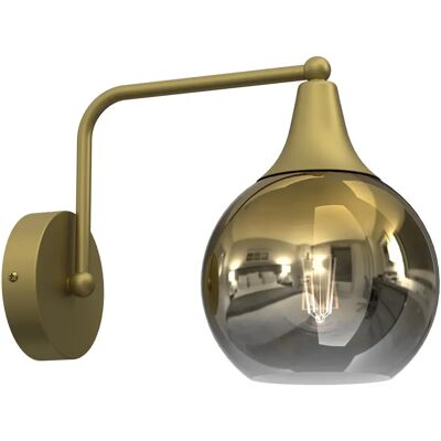Lumes Okrągły opalizowany kinkiet w stylu glamour G5-S19 Lumes Okrągły opalizowany kinkiet w stylu glamour G5-S19