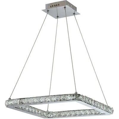 Lumes Kryształowa lampa wisząca kwadrat LED - V072 S8-S97 Lumes Kryształowa lampa wisząca kwadrat LED - V072 S8-S97