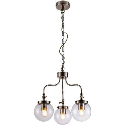 Lumes Klasyczny żyrandol metalowy do salonu patyna - Z041 C9-R48 Lumes Klasyczny żyrandol metalowy do salonu patyna - Z041 C9-R48