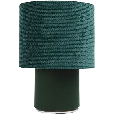 Lumes Zielona lampka nocna z weluru - A339 C6-S06 Lumes Zielona lampka nocna z weluru - A339 C6-S06