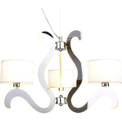 Lumes Potrójna lampa chromowana - 3X K281 K8-G88 Lumes Potrójna lampa chromowana - 3X K281 K8-G88