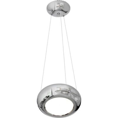 Lumes Nowoczesna chromowana lampa wisząca - K349 F3-E42 Lumes Nowoczesna chromowana lampa wisząca - K349 F3-E42