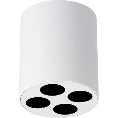 Lumes Biały plafon LED spot sufitowy - A406 D4-N06 Lumes Biały plafon LED spot sufitowy - A406 D4-N06