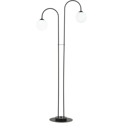 Lumes Nowoczesna lampa podłogowa z mlecznymi kloszami - D117 M6-D17 Lumes Nowoczesna lampa podłogowa z mlecznymi kloszami - D117 M6-D17
