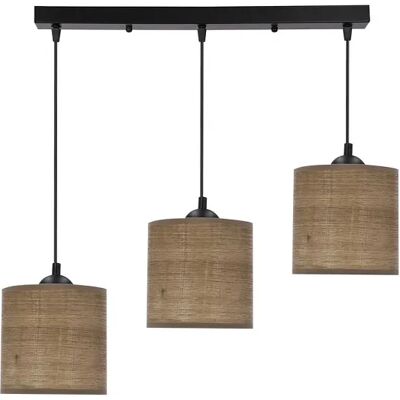 Lumes Potrójna lampa wisząca na listwie - 7X V176 G2-P67 Lumes Potrójna lampa wisząca na listwie - 7X V176 G2-P67
