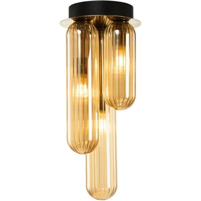 Lumes Złota lampa sufitowa 3X K394 L3-N72 Lumes Złota lampa sufitowa 3X K394 L3-N72