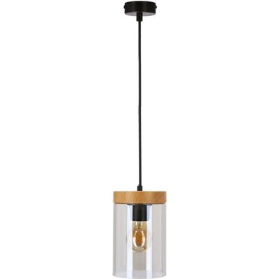 Lumes Nowoczesna lampa wisząca ze szklanym kloszem - K447 R4-Z58 Lumes Nowoczesna lampa wisząca ze szklanym kloszem - K447 R4-Z58