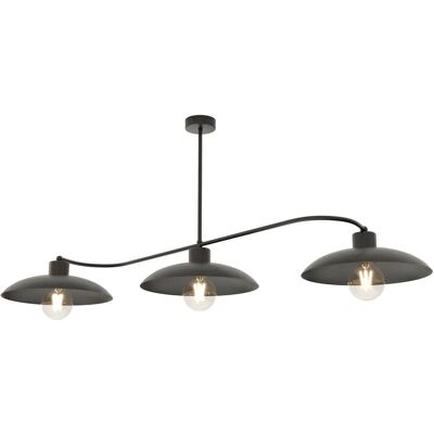 Lumes Czarna loftowa lampa sufitowa - 5X D137 C8-C79 Lumes Czarna loftowa lampa sufitowa - 5X D137 C8-C79