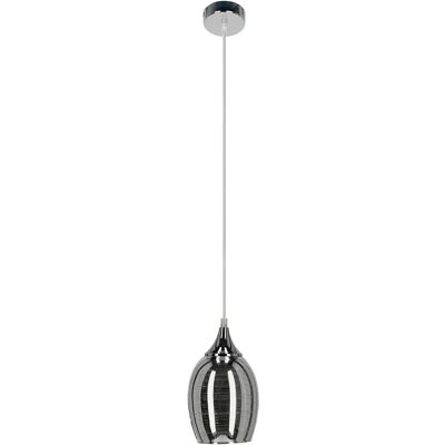 Lumes Nowoczesna wisząca lampa ze szklanym kloszem - D145 H3-T62 Lumes Nowoczesna wisząca lampa ze szklanym kloszem - D145 H3-T62
