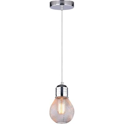 Lumes Industrialna chromowana lampa wisząca 8X K532 S4-M42 Lumes Industrialna chromowana lampa wisząca 8X K532 S4-M42