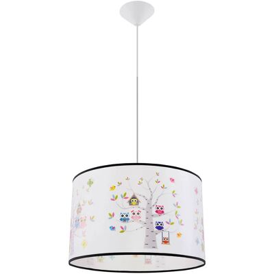 Lumes Lampa wisząca dla dzieci w sówki - 3X A593 S9-Z63 Lumes Lampa wisząca dla dzieci w sówki - 3X A593 S9-Z63