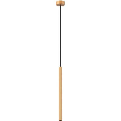 Lumes Złota Ryflowana Lampa Wisząca Sopel Nad Wyspę N8-K00 Lumes Złota Ryflowana Lampa Wisząca Sopel Nad Wyspę N8-K00