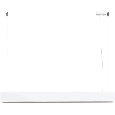 Lumes Biała nowoczesna lampa wisząca liniowa LED - 5X A622 B9-H51 Lumes Biała nowoczesna lampa wisząca liniowa LED - 5X A622 B9-H51