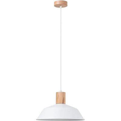 Lumes Skandynawska biała lampa wisząca nad stół B3-K64 Lumes Skandynawska biała lampa wisząca nad stół B3-K64