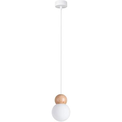 Lumes Skandynawska lampa ze szklanym kloszem nad wyspę - 2X A647 W4-P63 Lumes Skandynawska lampa ze szklanym kloszem nad wyspę - 2X A647 W4-P63