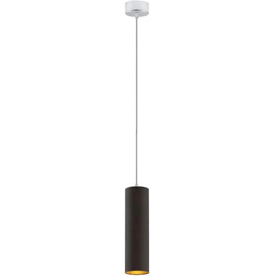 Lumes Czarna podłużna lampa wisząca LED - EX334 C2-K37 Lumes Czarna podłużna lampa wisząca LED - EX334 C2-K37