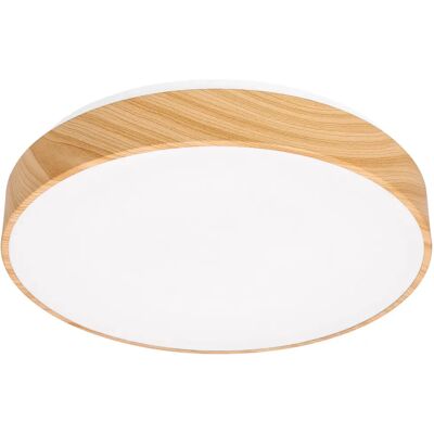 Lumes Drewniany Plafon Sufitowy Led Z Pilotem W8-W57 Lumes Drewniany Plafon Sufitowy Led Z Pilotem W8-W57