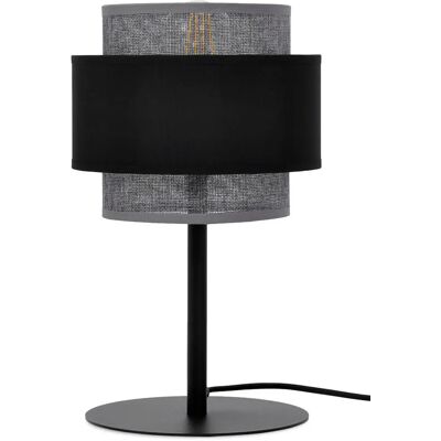 Lumes Lampka nocna stołowa z podwójnym abażurem - 10X A709 W4-H44 Lumes Lampka nocna stołowa z podwójnym abażurem - 10X A709 W4-H44