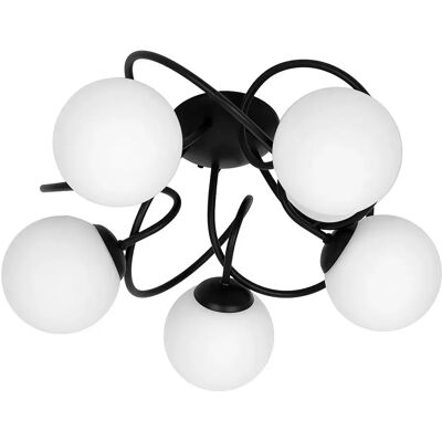 Lumes Nowoczesny pięcioramienny żyrandol do pokoju - 13X A718 K7-F79 Lumes Nowoczesny pięcioramienny żyrandol do pokoju - 13X A718 K7-F79