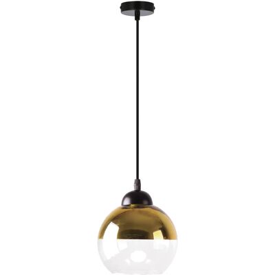 Lumes Nowoczesna czarno złota lampa wisząca - 4X D235 Z8-H95 Lumes Nowoczesna czarno złota lampa wisząca - 4X D235 Z8-H95
