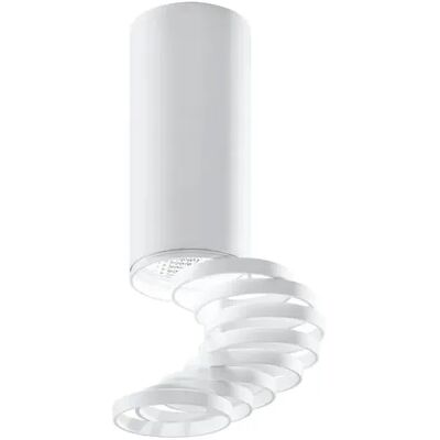 Lumes Biała nowoczesna metalowa lampa sufitowa - 3X D241 E8-B95 Lumes Biała nowoczesna metalowa lampa sufitowa - 3X D241 E8-B95