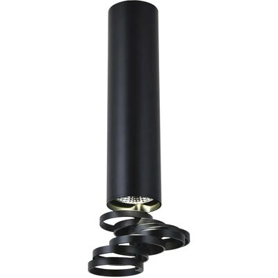 Lumes Czarna metalowa lampa sufitowa - D242 M0-H74 Lumes Czarna metalowa lampa sufitowa - D242 M0-H74