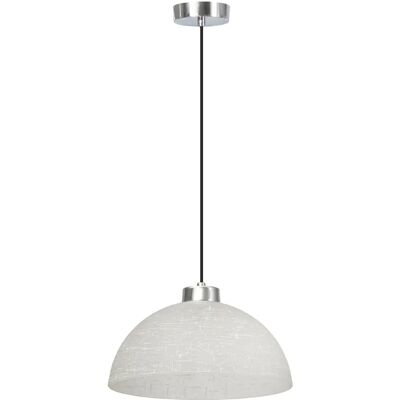 Lumes Chromowana nowoczesna lampa wisząca - N6-A09 Lumes Chromowana nowoczesna lampa wisząca - N6-A09