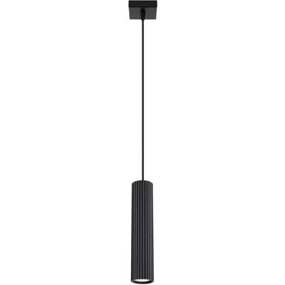 Lumes Czarna pojedyńcza sufitowa lampa wisząca T8-C93 Lumes Czarna pojedyńcza sufitowa lampa wisząca T8-C93