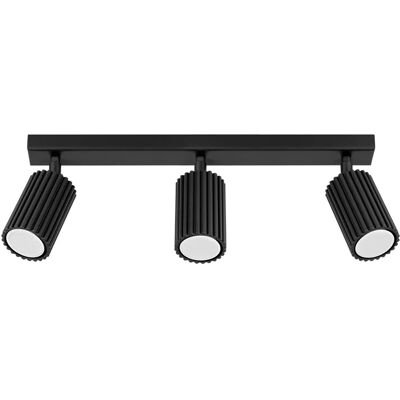Lumes Loftowa czarna lampa sufitowa - D307 F0-B54 Lumes Loftowa czarna lampa sufitowa - D307 F0-B54
