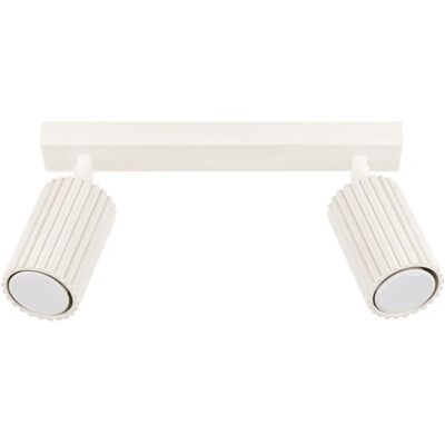 Lumes Stylowy beżowy plafon karbowany S5-H90 Lumes Stylowy beżowy plafon karbowany S5-H90