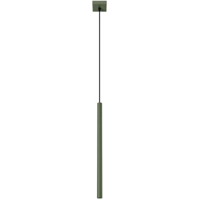 Lumes Pojedyńcza lampa wisząca w kolorze oliwkowej zieleni N9-N22 Lumes Pojedyńcza lampa wisząca w kolorze oliwkowej zieleni N9-N22