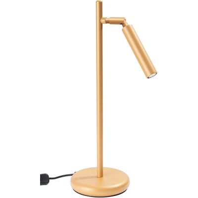 Lumes Złota elegancka lampka na biurko - M090 M8-S38 Lumes Złota elegancka lampka na biurko - M090 M8-S38