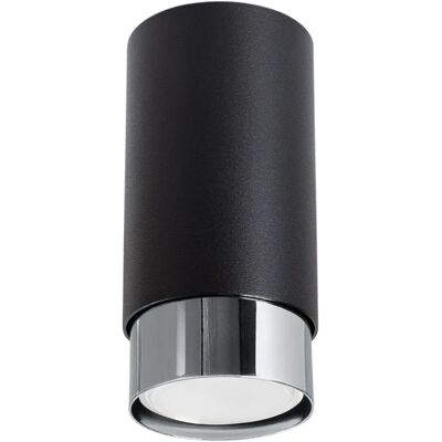 Lumes Chromowana czarna lampa sufitowa tuba - 3X M094 M9-P24 Lumes Chromowana czarna lampa sufitowa tuba - 3X M094 M9-P24