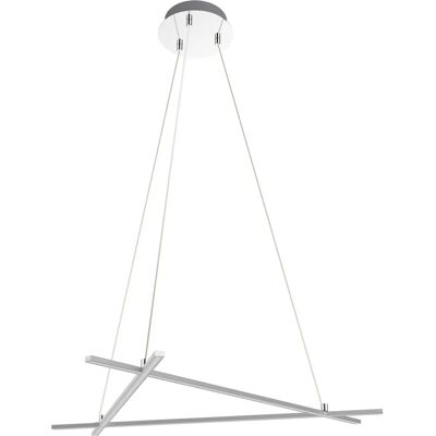 Lumes Nowoczesna srebrna lampa wisząca R1-L03 Lumes Nowoczesna srebrna lampa wisząca R1-L03