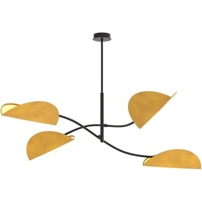 Lumes Stylowy pomarańczowy wiszący żyrandol K3-P32 Lumes Stylowy pomarańczowy wiszący żyrandol K3-P32