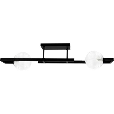 Lumes Sufitowa lampa transparentno-czarna H8-H94 Lumes Sufitowa lampa transparentno-czarna H8-H94