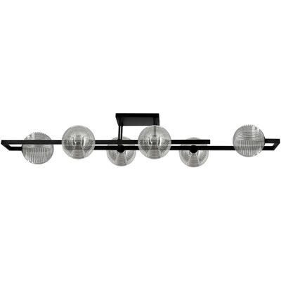 Lumes Szeroka sufitowa lampa grafitowa H4-G72 Lumes Szeroka sufitowa lampa grafitowa H4-G72