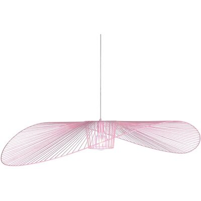 Lumes Wisząca lampa druciana kapelusz różowa C2-P49 Lumes Wisząca lampa druciana kapelusz różowa C2-P49