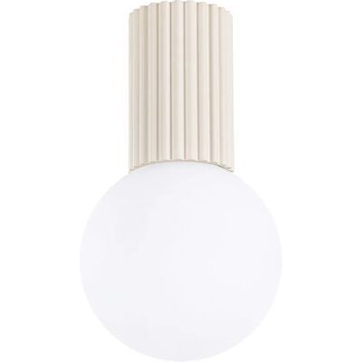 Lumes Beżowa lampa sufitowa nowoczesna - K598- L6-N75 Lumes Beżowa lampa sufitowa nowoczesna - K598- L6-N75