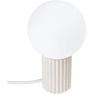 Lumes Beżowa jasna lampa stołowa C4-D28 Lumes Beżowa jasna lampa stołowa C4-D28