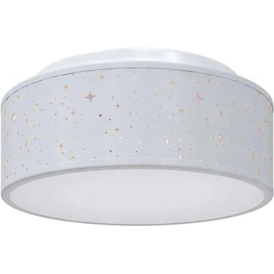 Lumes Szara lampa sufitowa materiałowa P7-P49 Lumes Szara lampa sufitowa materiałowa P7-P49