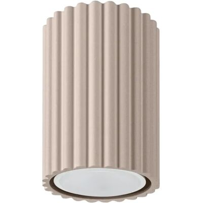 Lumes Ryflowany plafon w kolorze taupe E9-L05 Lumes Ryflowany plafon w kolorze taupe E9-L05