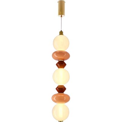 Lumes Szklana lampa wisząca 3 punktowa LED E9-S31 Lumes Szklana lampa wisząca 3 punktowa LED E9-S31