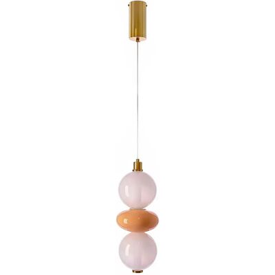 Lumes Nowoczesna szklana lampa nad wyspę W5-K07 Lumes Nowoczesna szklana lampa nad wyspę W5-K07