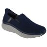 Skechers D'Lux Walker-Orford Slip-ins 232455-NVY, Męskie, Granatowe, buty sneakers, tkanina, rozmiar: 43