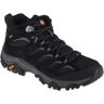 Merrell Moab 3 Mid GTX J036243, Męskie, Czarne, buty trekkingowe, przewiewna siateczka, rozmiar: 43